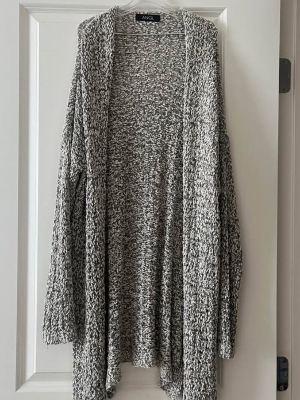 ANGL Gray Long Cardigan (xs-s)